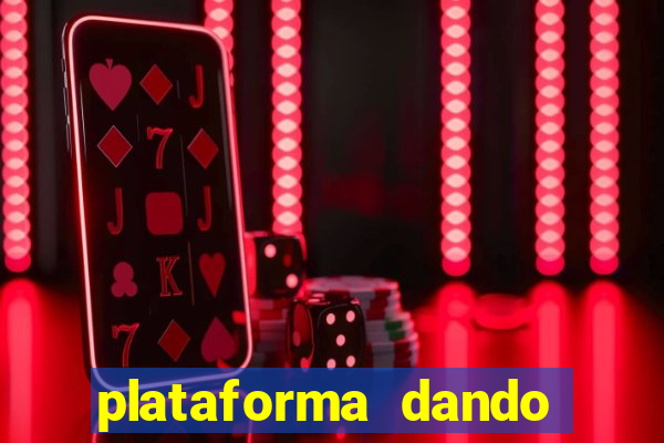 plataforma dando bonus de cadastro